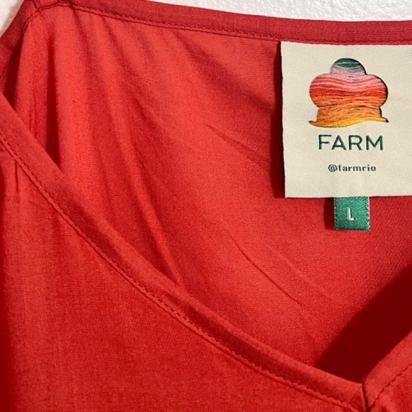 Farm Rio Red Women's Slip Dress - Picture 2 of 3